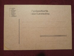 Kitöltetlen 1.vh-s táboriposta levlap