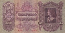 100  Pengő  1930    A képen látható állapotban
