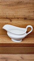 Fehér, porcelán szószos tál