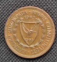 Ciprus 5 mils 1963 (XE88)