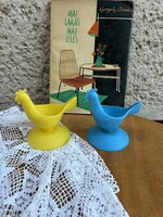 Műanyag retro tojástartók tojástartó nosztalgia húsvéti
