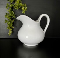 Antik vintage fajansz mosdó kancsó 19. század végi porcelán fürdőszoba kellék
