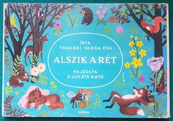 Tasnádi Varga Éva: Alszik a rét - Grafikus K. Lukáts Kató > Gyermek- és ifjúsági irodalom > Versek