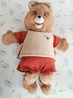 Eredeti nagy Teddy maci kazettás magnóval 49 cm