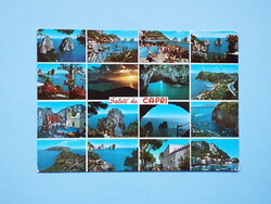 Képeslap (24) - Olaszország - Capri mozaik 1970-es évek