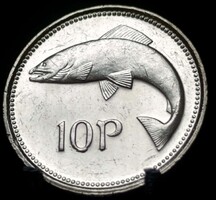 Írország 10 penny, 1997 B11A5