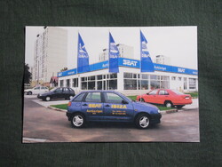Kártyanaptár,SEAT autószalon kereskedés,szerviz,Pécs,1994 (2)