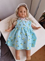 1980-as évekbeli Max Zapf (Zapf Creation) játékbaba, Nyugat-Németországban készült, 48cm magas pislo