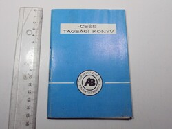 CSÉB Tagsági Könyv - Csoportos Élet- és Baleset Biztosítás - 1970-es évek