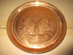 Réz tálca 23cm.