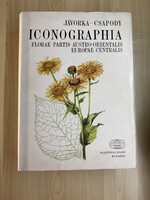 Jávorka-Csapodi-: Iconographi1975)-Hibátlanlan,gyűjtői állapotban,melléklettel.Ritka botanikai alapm