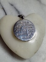 ANYÁK NAPJÁRA Thomas Sabo " Anya"-feliratos, kétoldalas ezüst medál, charm