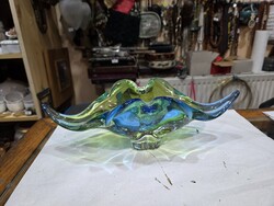 Csehszlovák kristály tál