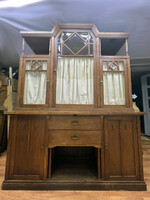 Geometrikus szecessziós, vagy korai a korai art deco tálaló