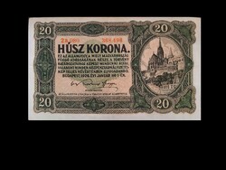 20 KORONA - 126 ÉVES BANKJEGY - REMEK ÁLLAPOTBAN!