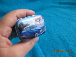 RETRO AUTÓS fém tároló doboz kicsi 5-6 cm