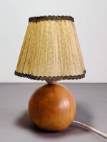 Dyrlund Dán fa asztali lámpa 1970 ALKUDHATÓ