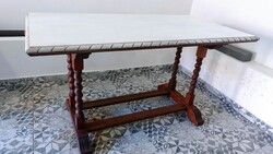Koloniál fa tárgyaló asztal/ ebédlő asztal