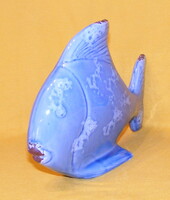 Porcelán hal figura, dekoráció