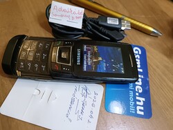 Samsung D900 Mobiltelefon fekete szinben eladó retró