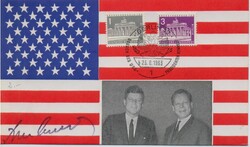 1963 - John F. Kennedy Berlini emléklap