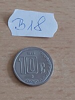 MEXIKÓ MEXICO 10 CENTAVOS 1999 Rozsdamentes acél  B18