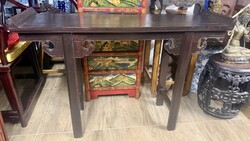 Kínai  buddhista oltárasztal, konzol asztal, oltár, keleti, ázsiai, japán