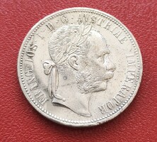 1880 Ferenc József ezüst 1 Florin