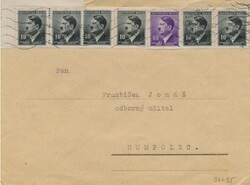 1933 / 45 - Cseh-Morva Protektorátus - levél