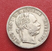 1876 Ferenc József ezüst 1 Florin