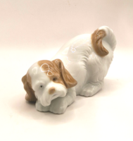 Lladro Nao spániel kutya 12cm