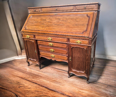 Neobaroque style elevated secretary, writing desk.