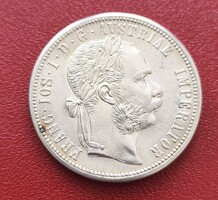 1877 Ferenc József ezüst 1 Florin