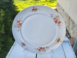 Alföldi porcelán_színes hajnalkás süteménykínáló tál