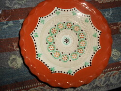 Vánczi Karcagi  kerámia falitányér 22 cm