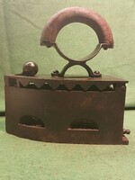 Antik öntött vas vasaló