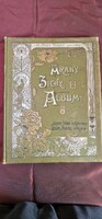 Arany–Zichy Album (1898) Ritka ZÖLD – Gottermayer-díszkötésben, gyönyörű belsővel!