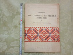 Könyv 001 - néprajz - Fügedi Márta - Mezőkövesd és vidéke hímzései I - Szálánvarrott vászonhímzések