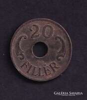20 Fillér 1943 BP.