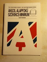 Szentiványi Ágnes · Bartáné Aranyi Edina  Angol alapfokú szókincs  minimum