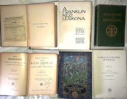 Magyar-Német szótár, TOLNAI-háború, Franklin-Lexikon, Ipar-Kereskedelem, SOPRON.