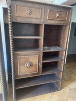 Kolonial szekrény bárszekrénnyel