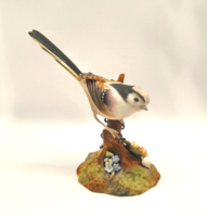 Royal Crown Derby őszapó madár long-tailed tit 13.5cm