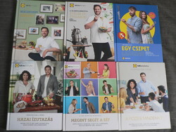 11 db  LIDL szakácskönyv egyben