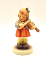 Hummel Goebel figura 2184 TMK8 kislány violinnal 10cm