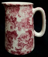 DT/542 – Heron Cross Pottery – Pink Laura Chintz dekoros kiöntő