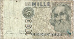 1000 lire lira 1982 Ciampi és Stevani Olaszország 2.