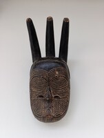 Afrikai maszk antik antilop Songye népcsoport Kongó africká maska afrikanische Maske D70 391 6642