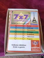 7x7 retro oktatójáték eladó.