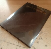 Biblia Pauperum – Középkori blockbuch (fatáblás könyv) hasonmás kiadása, művészettörténeti album